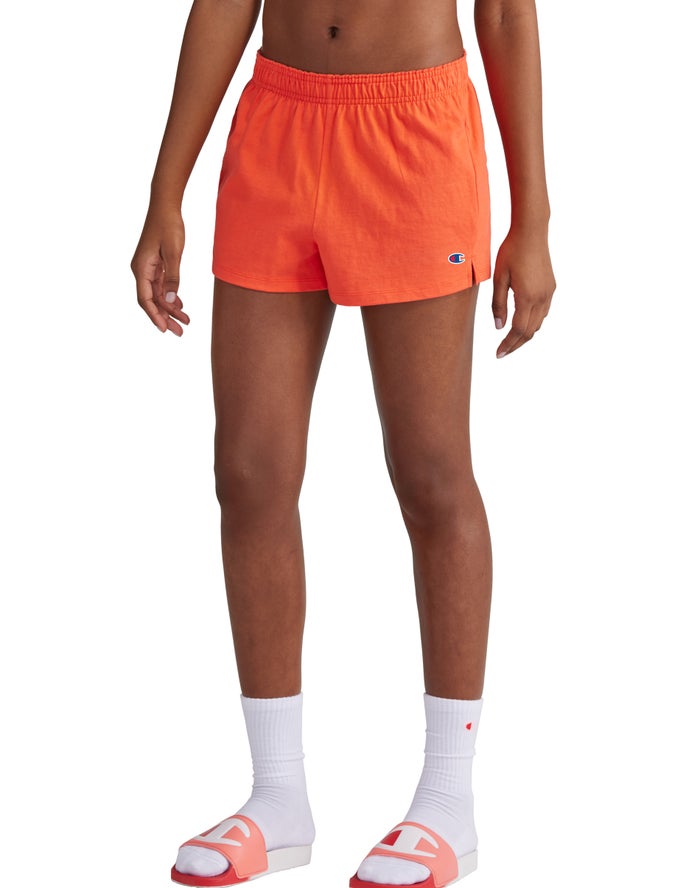 Champion Practice 3.5 Orange Shorts Womens - South Africa FPTJUK347